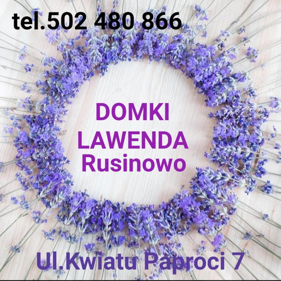 Domki Letniskowe Lawenda Rusinowo  Exterior foto